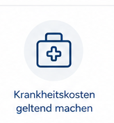 Krankheitskosten geltend machen
